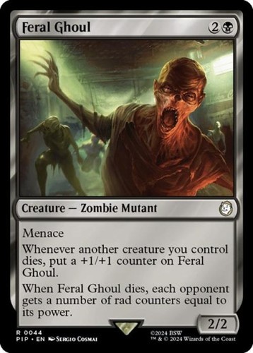 Mtg feral ghoul universes - feral,